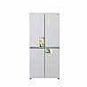 מקרר 4 דלתות זכוכית סילבר סדרה aiwa NF 6500
