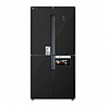 מקרר 4 דלתות זכוכית שחור דגם 880 AMBASSADOR