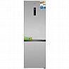 מקרר 2 דלתות מקפיא תחתון צבע LUXOR INOX