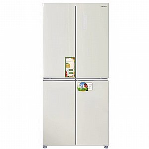 מקרר 4 דלתות זכוכית קרם סדרה aiwa NF 6500 מקרר 4 דלתות זכוכית קרם סדרה aiwa NF 6500