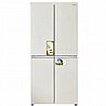 מקרר 4 דלתות זכוכית קרם סדרה aiwa NF 6500