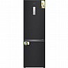 מקרר 2 דלתות מקפיא תחתון NF 4800 B צבע שחור aiwa