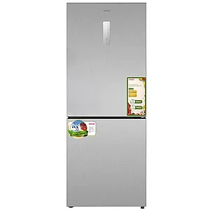 מקרר 2 דלתות מקפיא תחתון NF 5800 זכוכית כסוף aiwa מקרר 2 דלתות מקפיא תחתון NF 5800 זכוכית כסוף aiwa