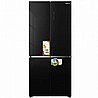 מקרר 4 דלתות זכוכית שחורה כולל פיקוד שבת AI-9100 BLACK aiwa